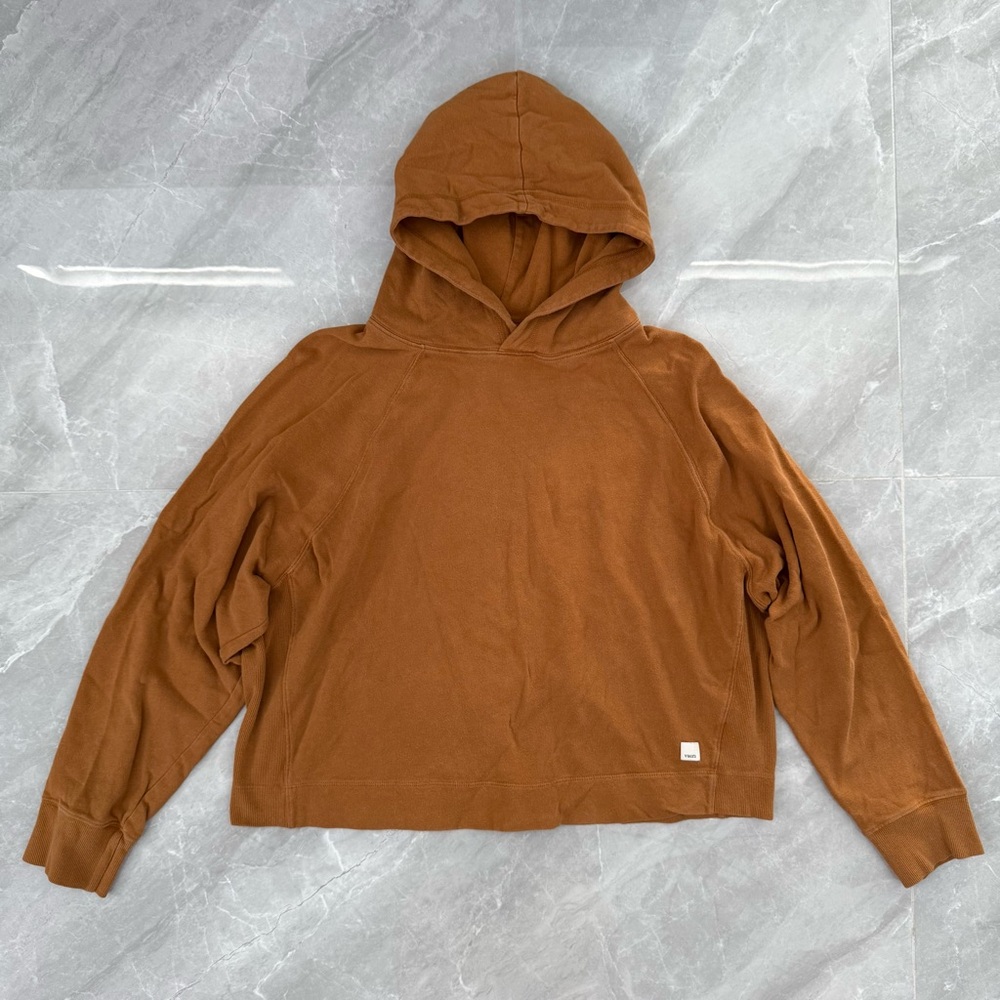 Women’s Vuori Sunnyside Hoodie Pullover Sweatshirt Cinnamon Athleisure Medium - Picture 2 of 16